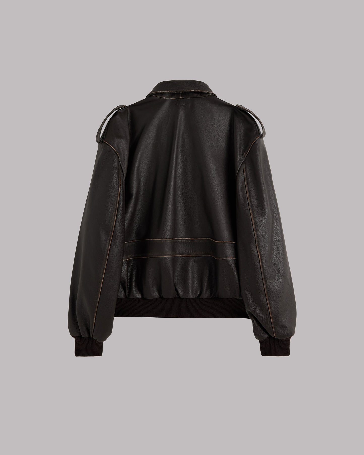 The Brown Vintage Leather Jacket