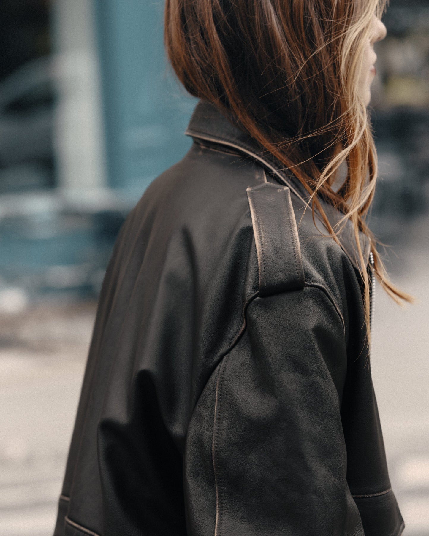 The Brown Vintage Leather Jacket
