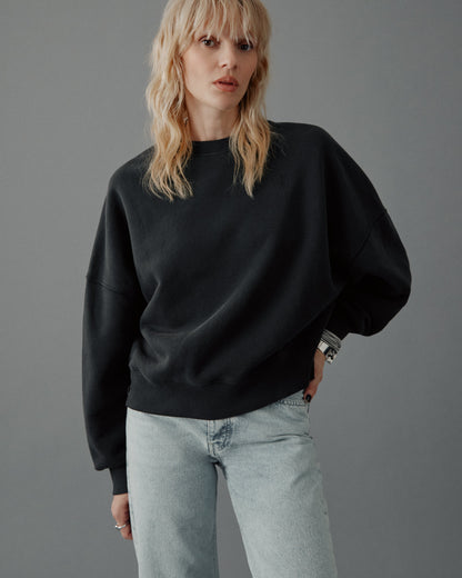 The Dark Embroidered Standard Sweater