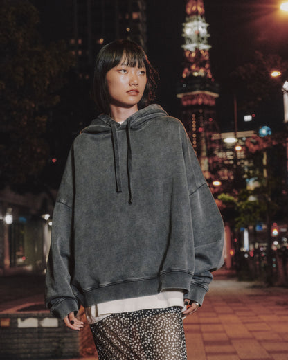 The Dark Faded Oversized Hoodie