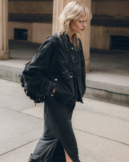 The Black Denim Jacket