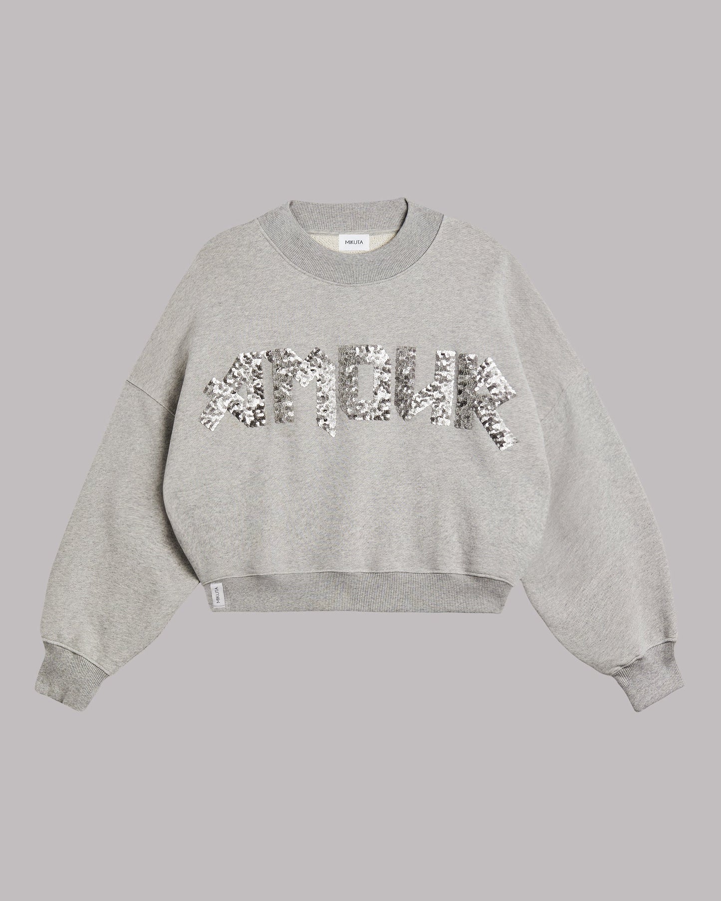 The Grey Amour Sweater