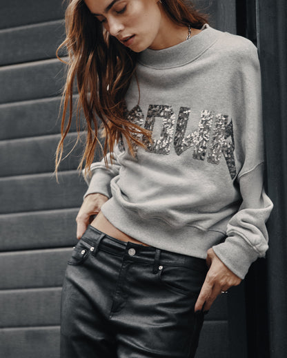 The Grey Amour Sweater