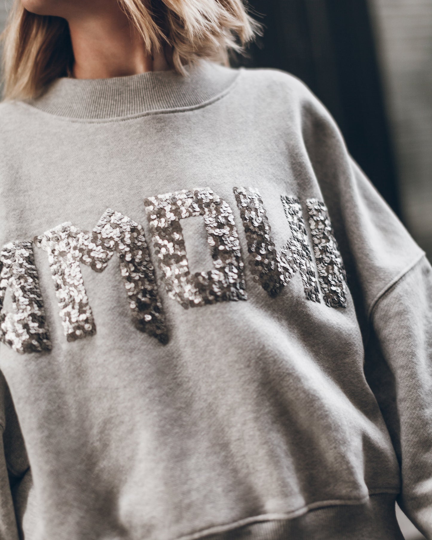 The Grey Amour Sweater