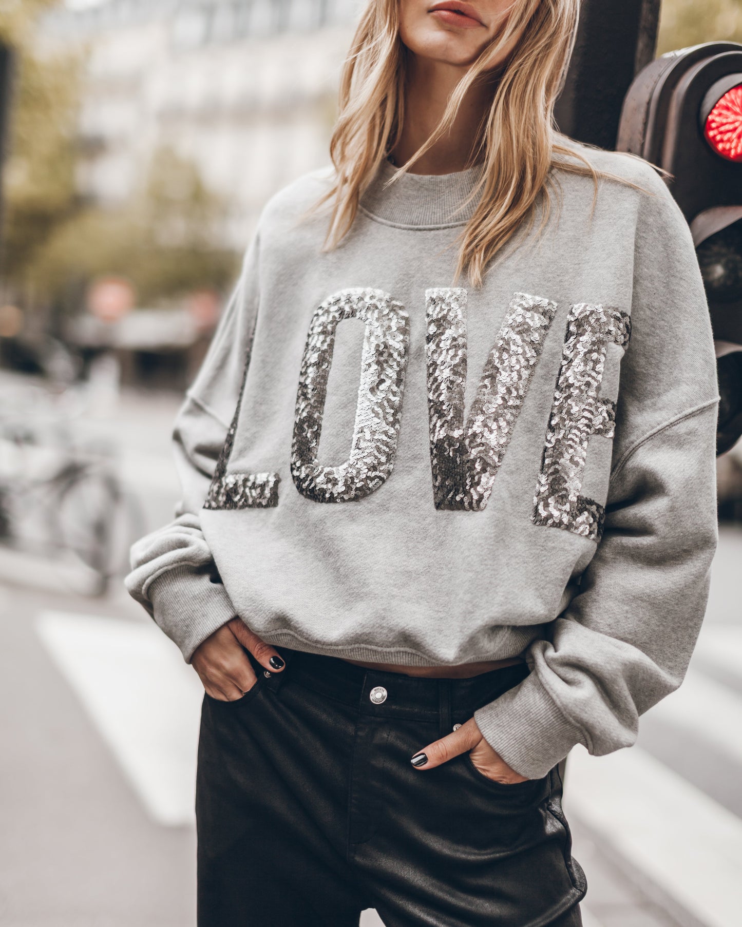 The Grey Love Sweater