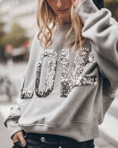 The Grey Love Sweater