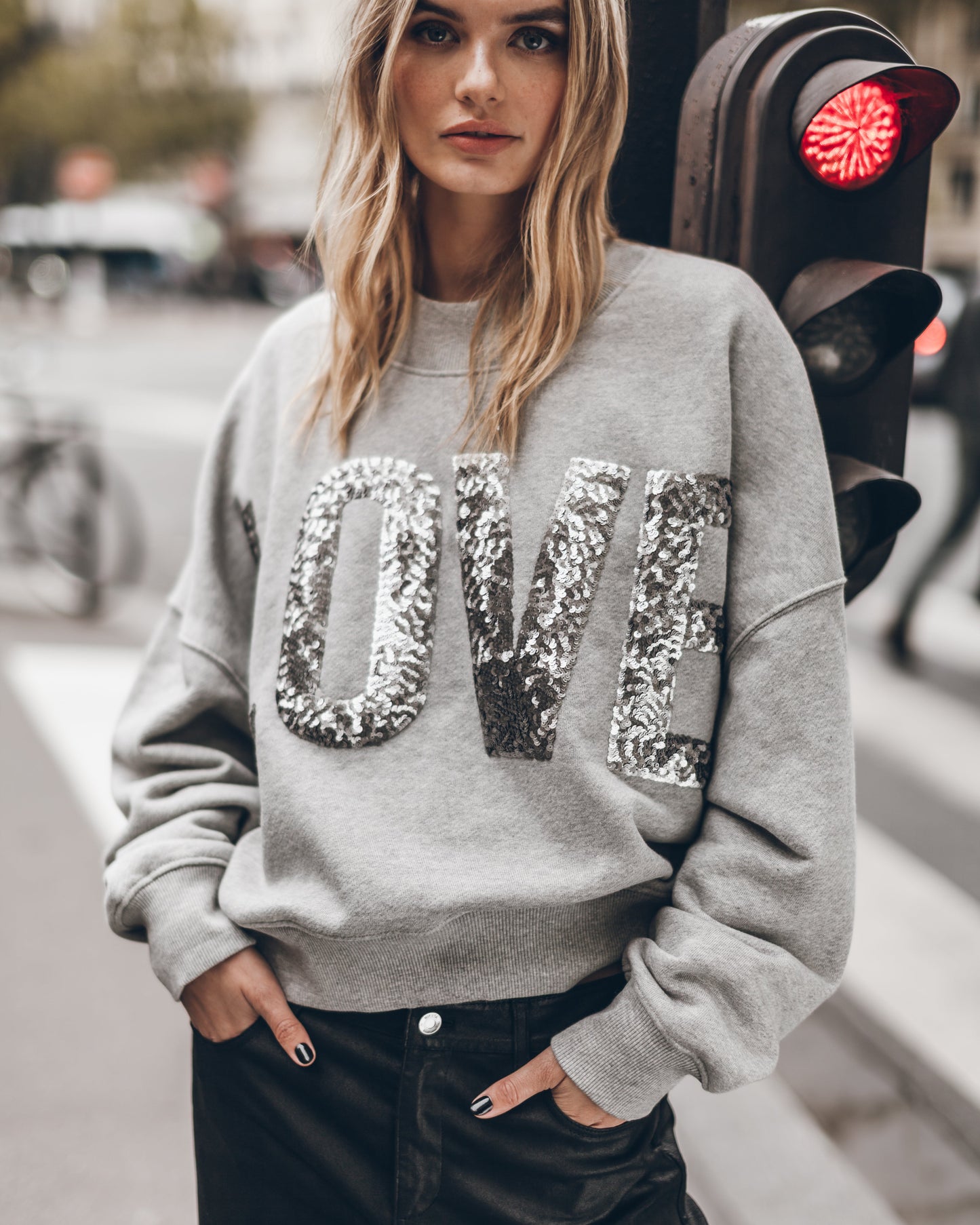 The Grey Love Sweater