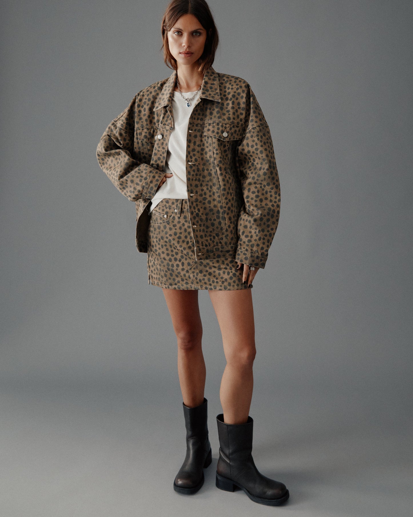 The Leo Oversized Denim Jacket