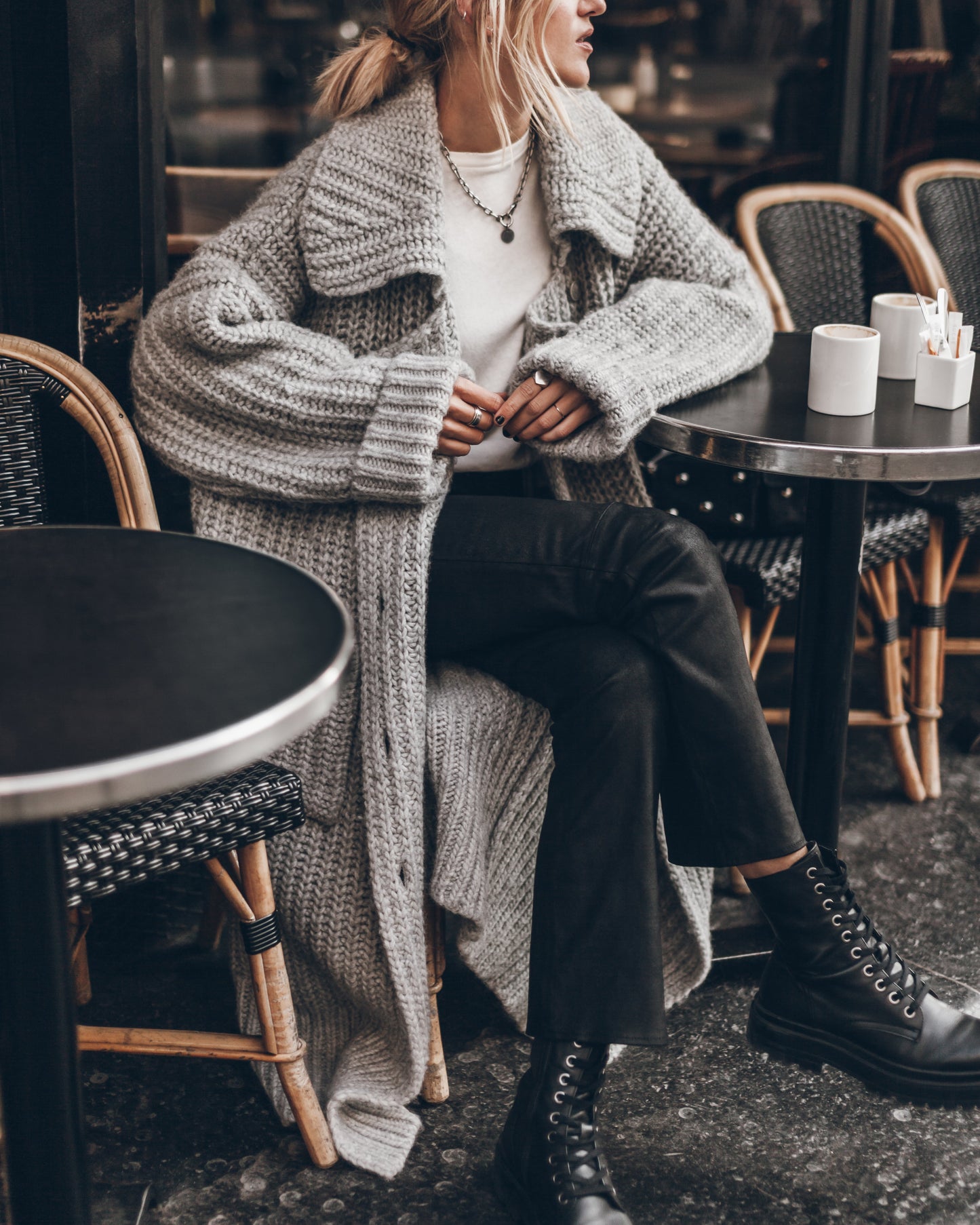 The Light Long Knitted Cardigan