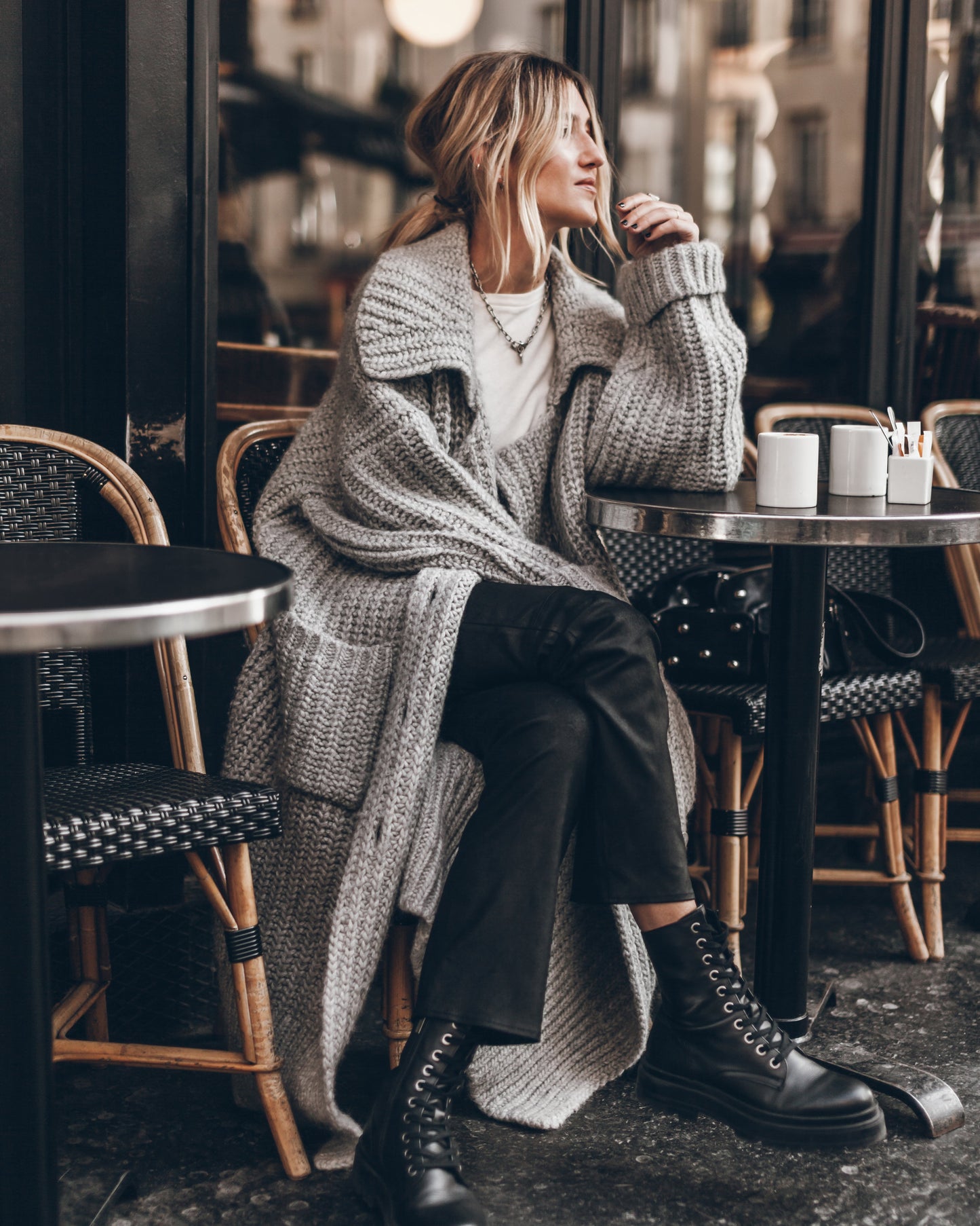 The Light Long Knitted Cardigan