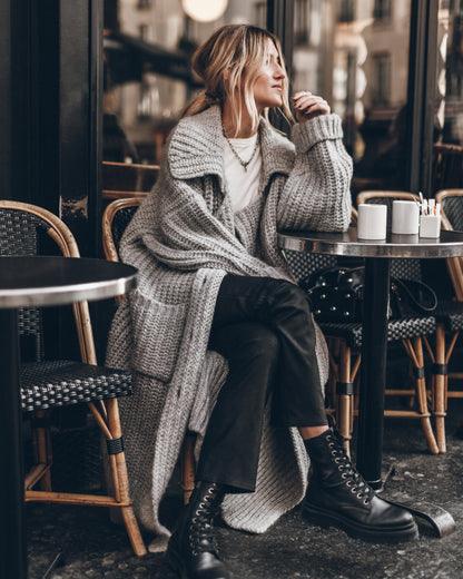 The Light Long Knitted Cardigan