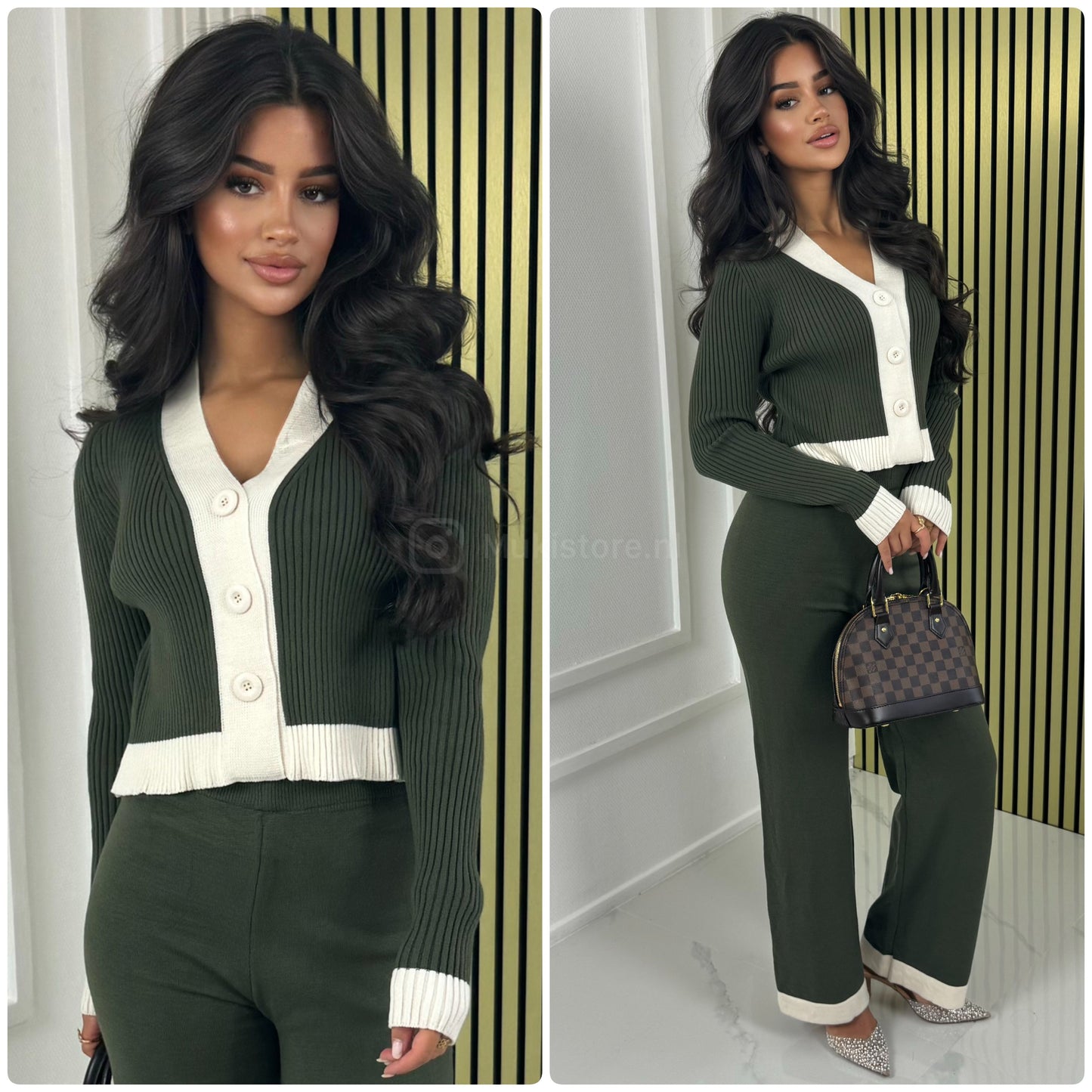 Premium Ribbed Button Multicolor Set