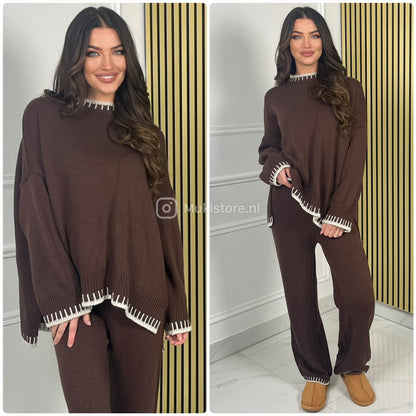 Knitwear Basic Set Mini Stripes Detail 1587