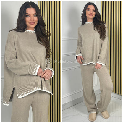 Knitwear Basic Set Mini Stripes Detail 1587