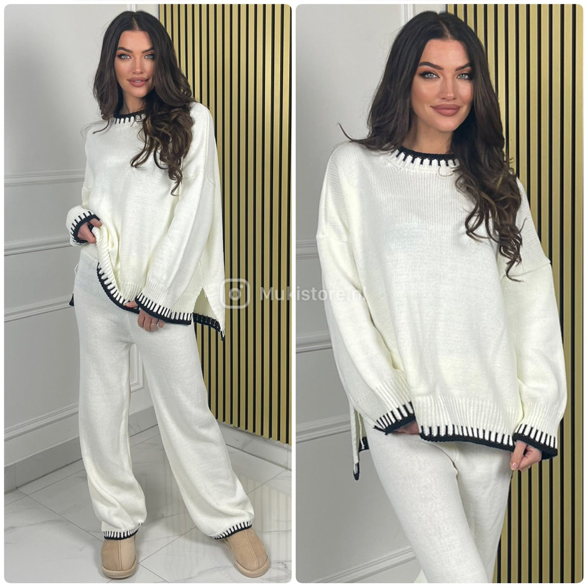 Knitwear Basic Set Mini Stripes Detail 1587