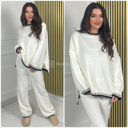 Knitwear Basic Set Mini Stripes Detail 1587