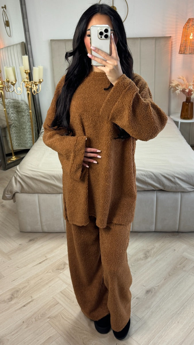 Super Oversized Comfy Teddy Set