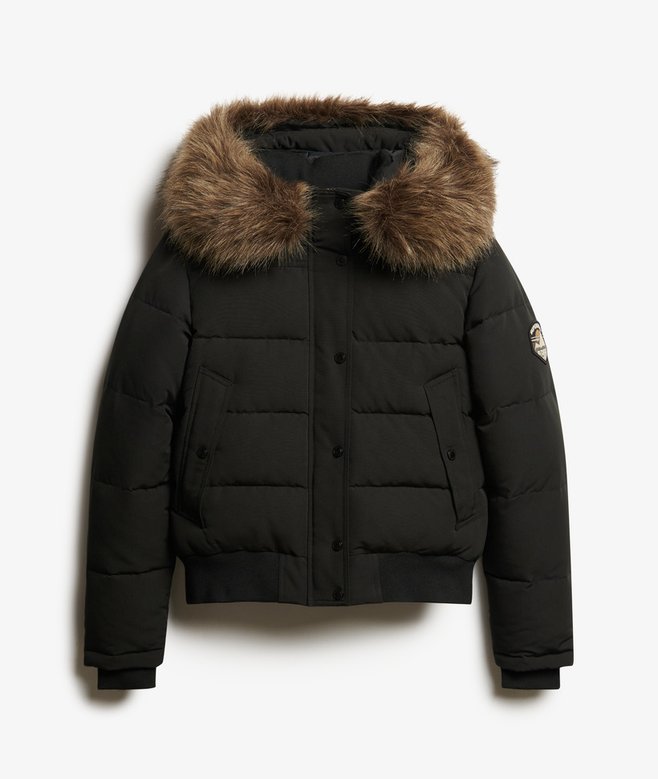 Everest Hooded Bomber Jacket